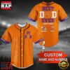 Custom Name And Number Clemson Tigers Baseball Jersey Shirt