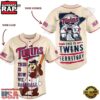 Custom Name And Number MLB Minnesota Twins Baseball Jersey Shirt