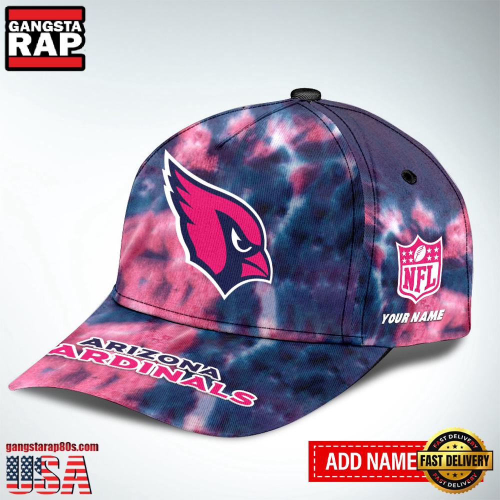 Custom Name Arizona Cardinals Color Baseball Cap For Fans