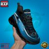 NFL Custom Name Carolina Panthers Team Logo New Design Max Soul Shoes Running Sneakers 3 Custom Name Carolina Panthers Black Clunky NFL Sport Max Soul Shoes