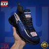 Custom Name New York Giants Black Clunky NFL Sport Max Soul Shoes
