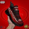 Custom Name San Francisco 49ers Black Clunky NFL Sport Max Soul Shoes