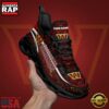 Custom Name Washington Commanders Black Clunky NFL Sport Max Soul Shoes