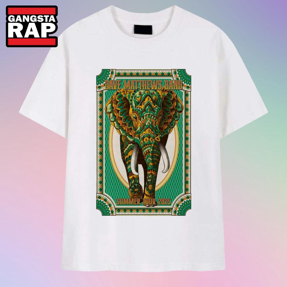 Dave Matthews Band Summer Tour 2025 T Shirt