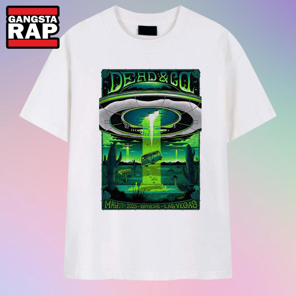 Dead & Company At Sphere In Las Vegas, NV On May 17 2025 Concert T Shirt