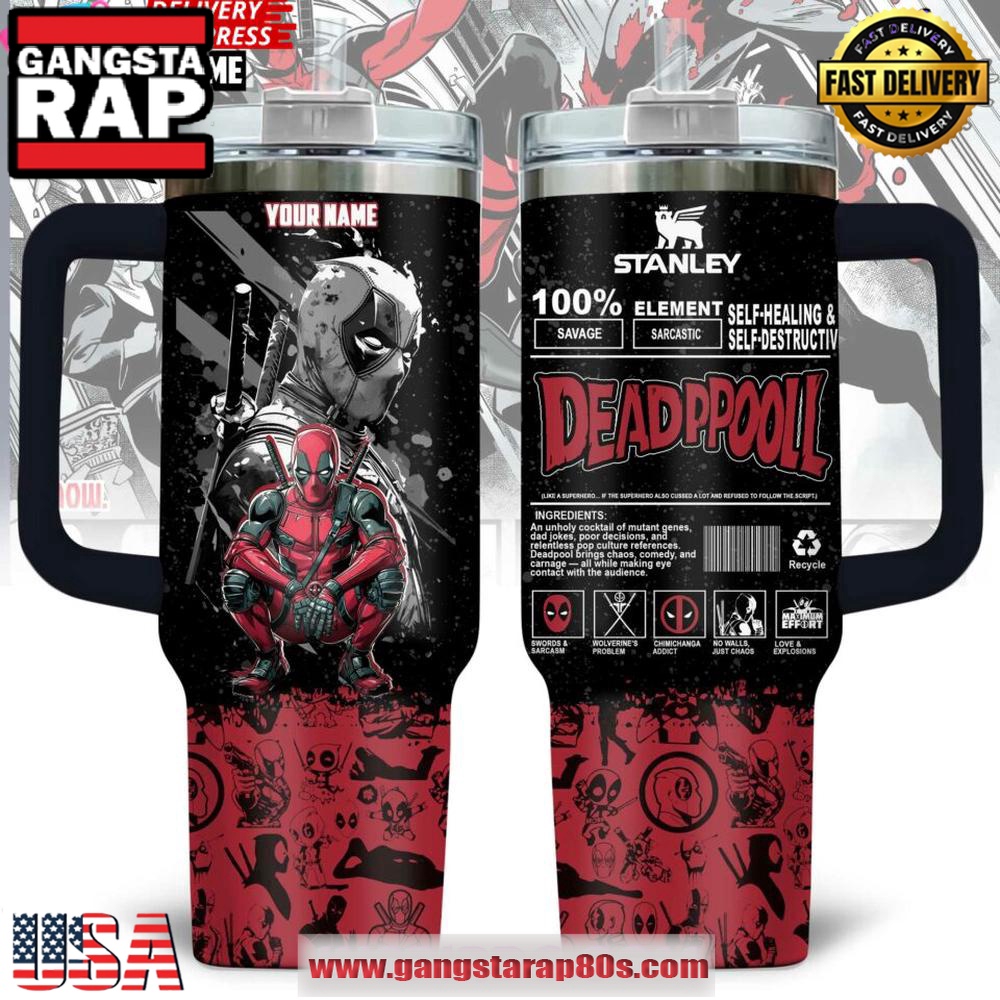 Deadpool x Stanley Limited Edition Tumbler Cup