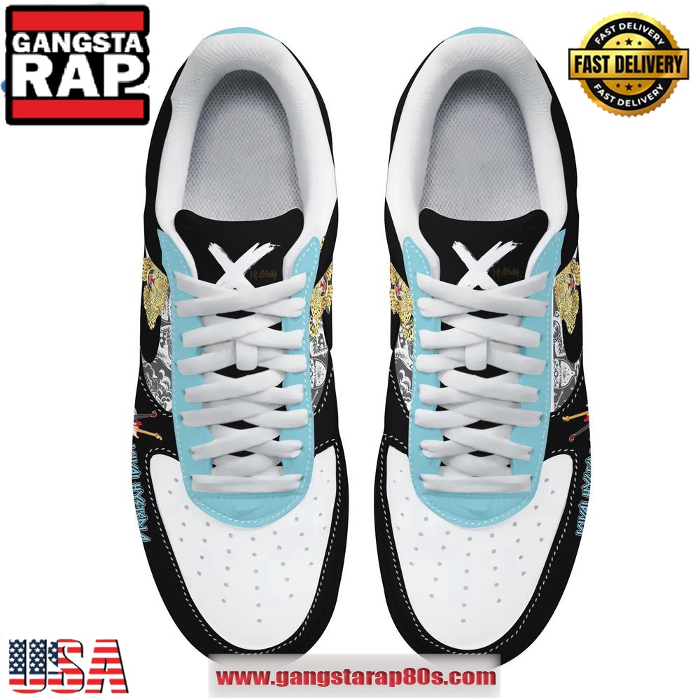 Def Leppard Viva Hysteria Air Force 1 Running Sneakers Shoes