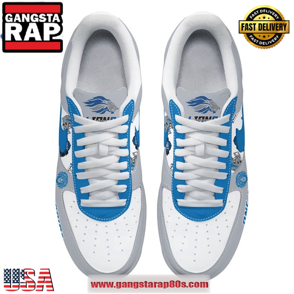 Detroit Lions One Pride 2024 Air Force 1 Running Sneakers Shoes