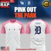 Detroit Tigers Pink Out The Park Special Unisex T-Shirt