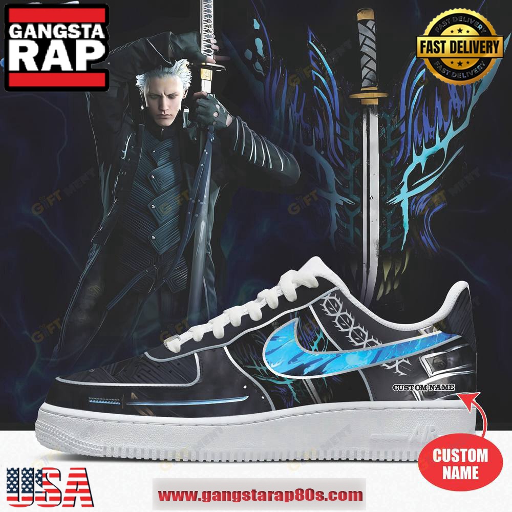 Devil May Cry Limited Edition Air Force 1 Running Sneakers Shoes