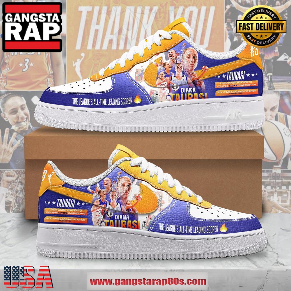 Diana Taurasi The Goat Limited Edition Air Force 1 Running Sneakers Shoes Diana Taurasi The Goat Limited Edition Air Force 1 Running Sneakers Shoes