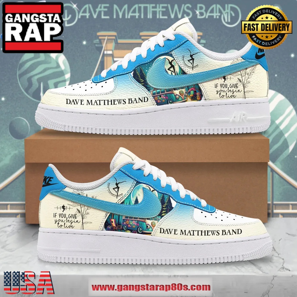 DMB You Might Die Trying Air Force 1 Running Sneakers Shoes