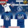 Dodgers x Takashi Murakami 2025 MLB Blue T-shirt 2 Dodgers x Takashi Murakami 2025 MLB Blue T-shirt