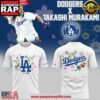 Dodgers x Takashi Murakami 2025 MLB White T-shirt 2 Dodgers x Takashi Murakami 2025 MLB White T-shirt
