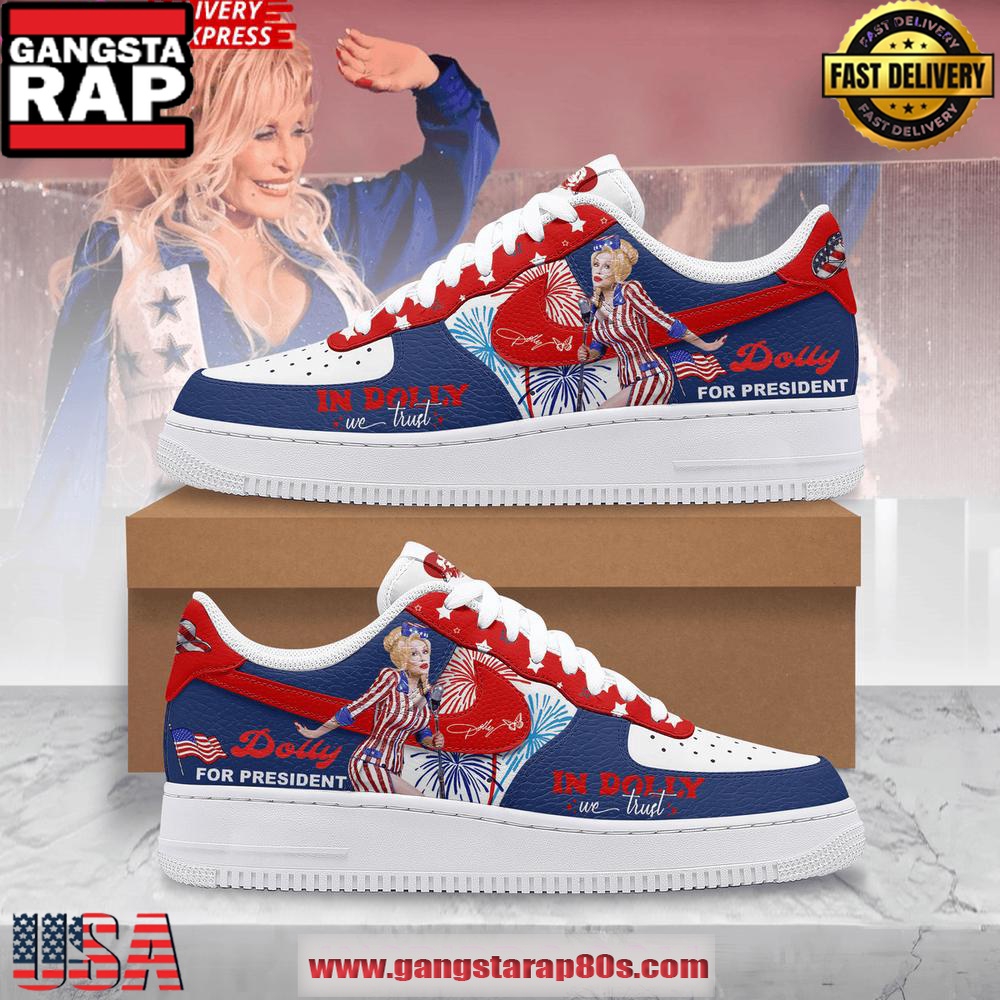 Dolly Parton For President Limited Edition Air Force 1 Sneakers Shoes