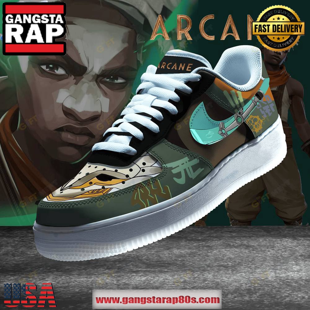 Ekko Arcane 2024 Limited Edition Air Force 1 Running Sneakers Shoes