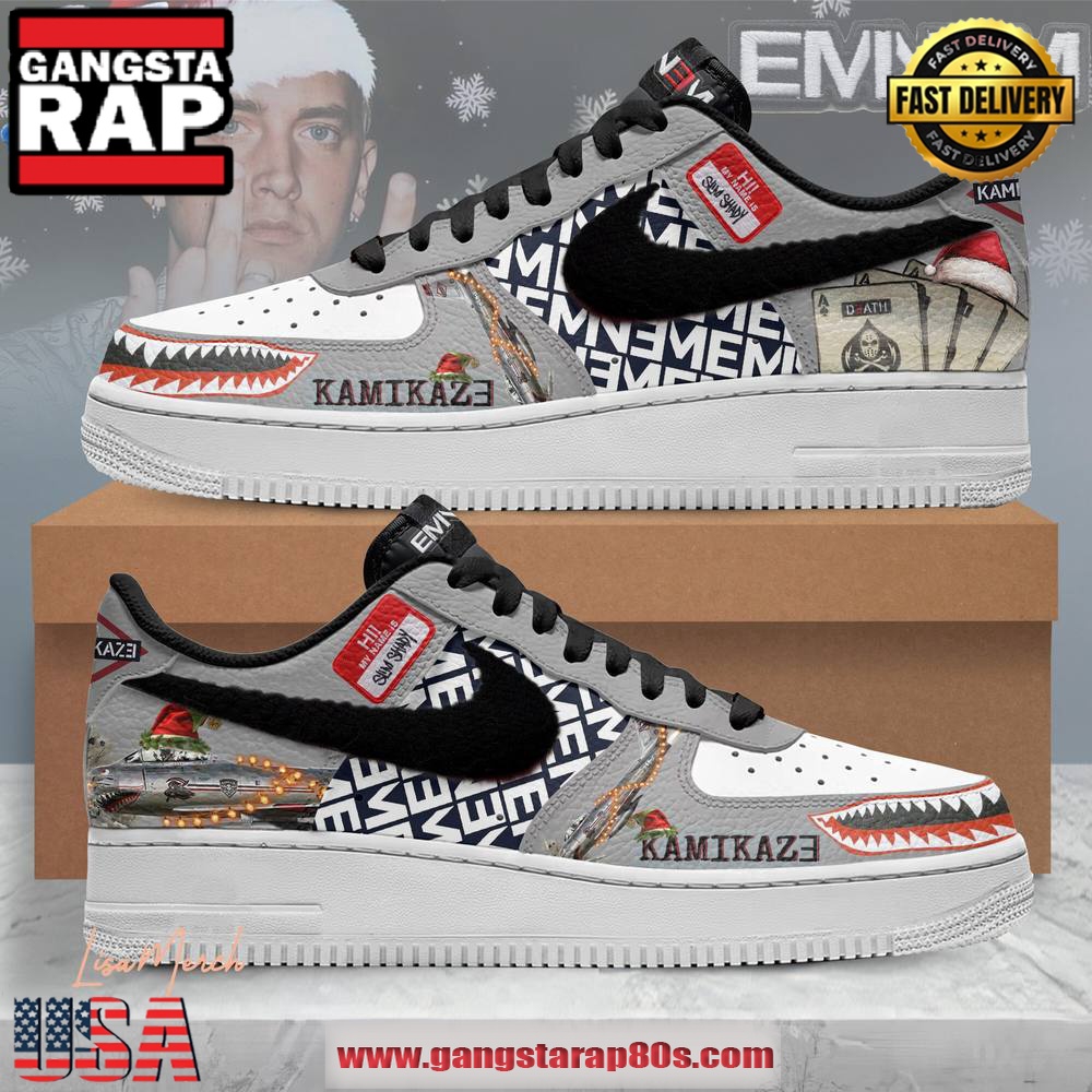 Eminem Kamikaze Limited Edition Air Force 1 Running Sneakers Shoes