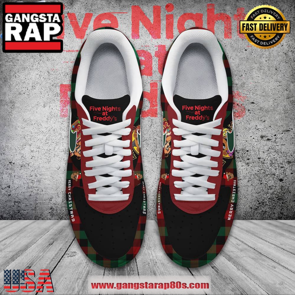 Five Nights At Freddy's Help Wanted Limited Edition Air Force 1 Running Sneakers Shoes