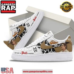 Get Me To God's Country Morgan Wallen Air Force 1 Running Sneakers Shoes