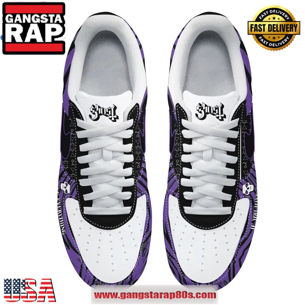 Ghost If You Have Ghosts Limited Edition Air Force Shoes Running Sneakers Shoes