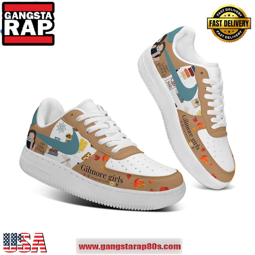 Gilmore Girls In Omnia Paratus Air Force 1 Running Sneakers Shoes