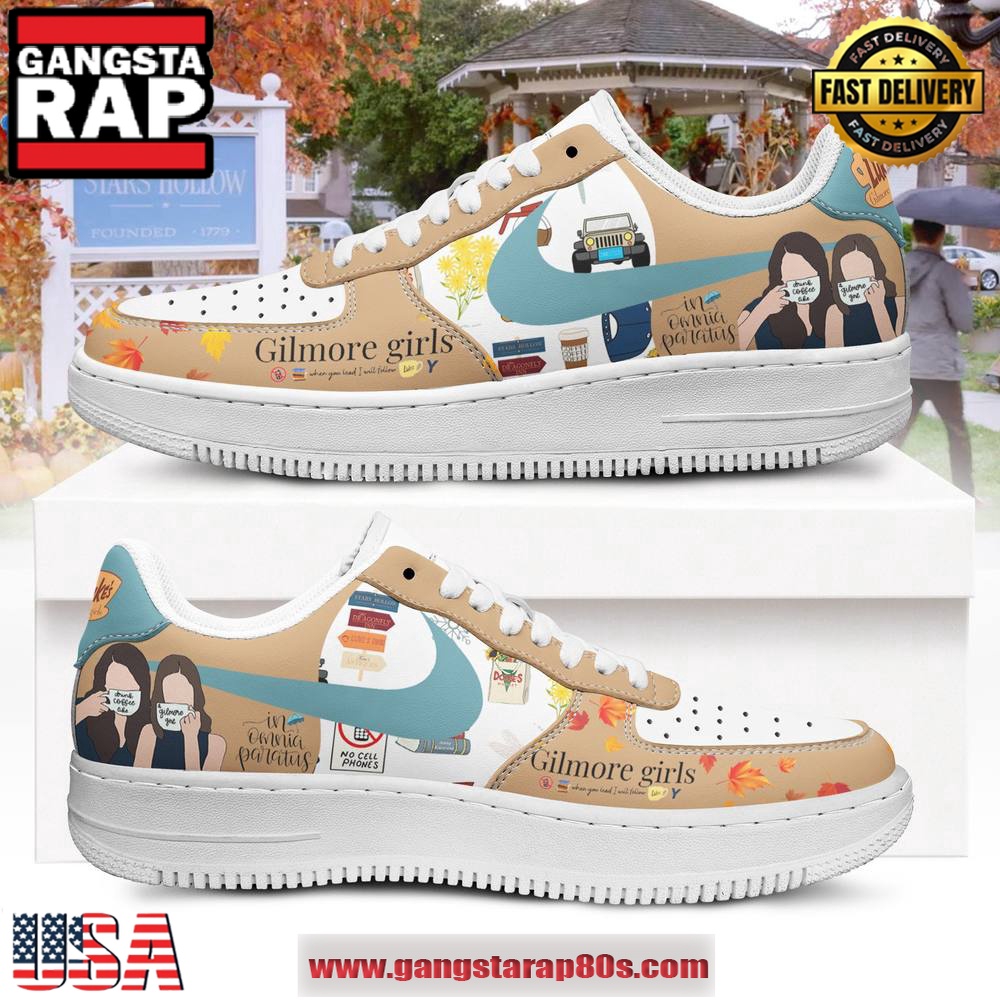 Gilmore Girls In Omnia Paratus Air Force 1 Running Sneakers Shoes