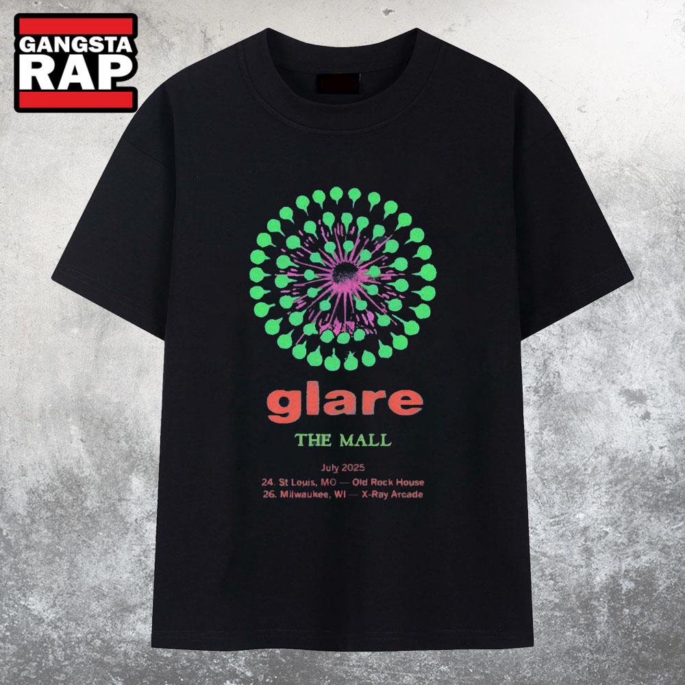 Glare The Mall July 2025 Tour T Shirt