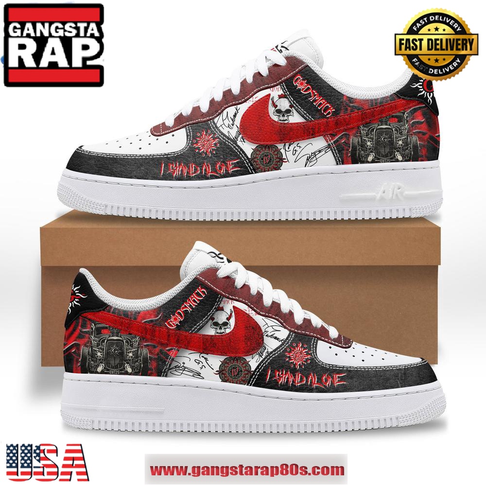 Godsmack I Stand Alone Air Force 1 Running Sneakers Shoes