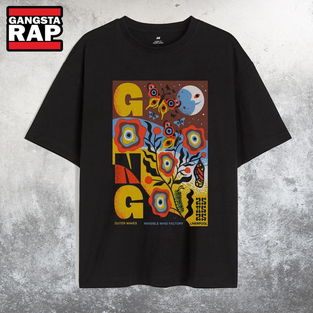Gong Band Outer Waves May 25 2025 Liverpool, UK Tour T Shirt