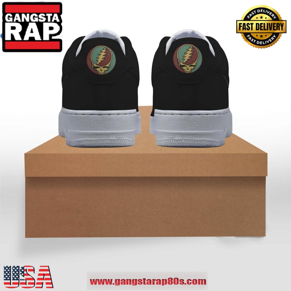 Grateful Dead Limited Edition 2024 Air Force 1 Running Sneakers Shoes