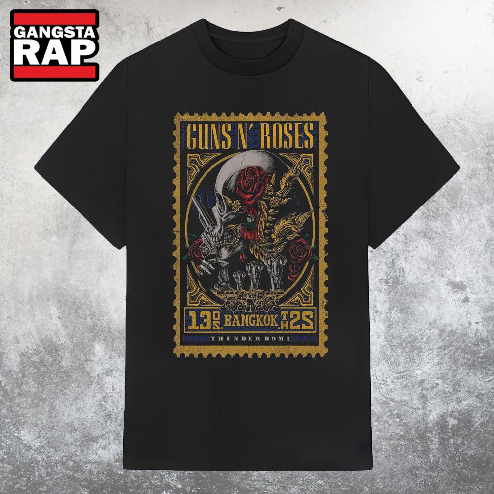 Guns N' Roses At Thunder Dome In Bangkok, TH On May 13 2025 Tour Shirt