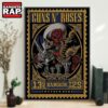 Guns N' Roses At Thunder Dome In Bangkok, TH On May 13 2025 Tour Wall Decor Poster Canvas