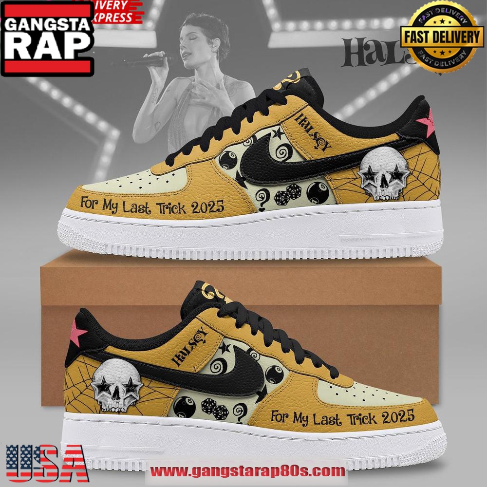 Halsey For My Last Trick 2025 Limited Edition Nike Air Force 1 Running Sneakers Shoes