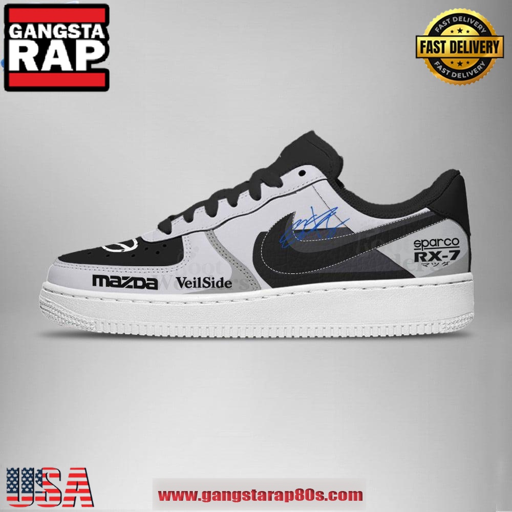 Han Lue Mazda RX-7 Signature Fast and Furious Air Force 1 Running Sneakers Shoes