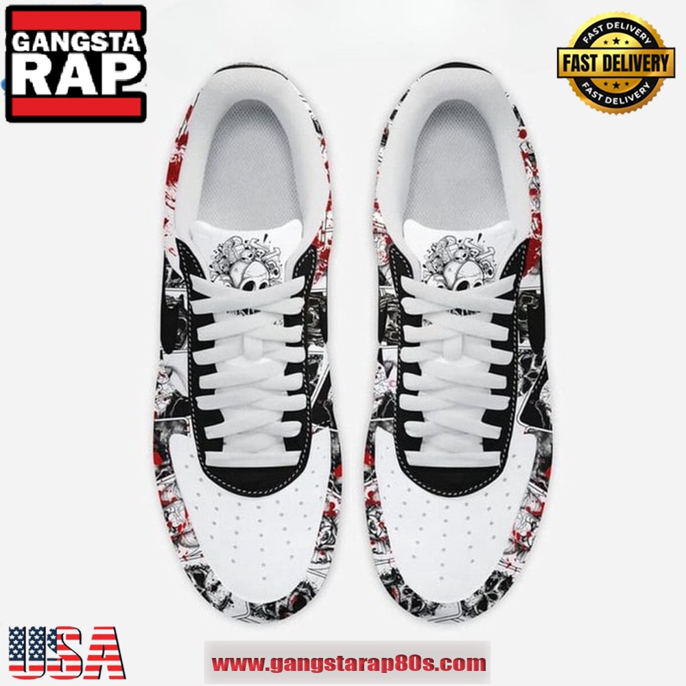 Horror Movies Club In Halloween Air Force 1 Shoes Running Sneakers Shoes