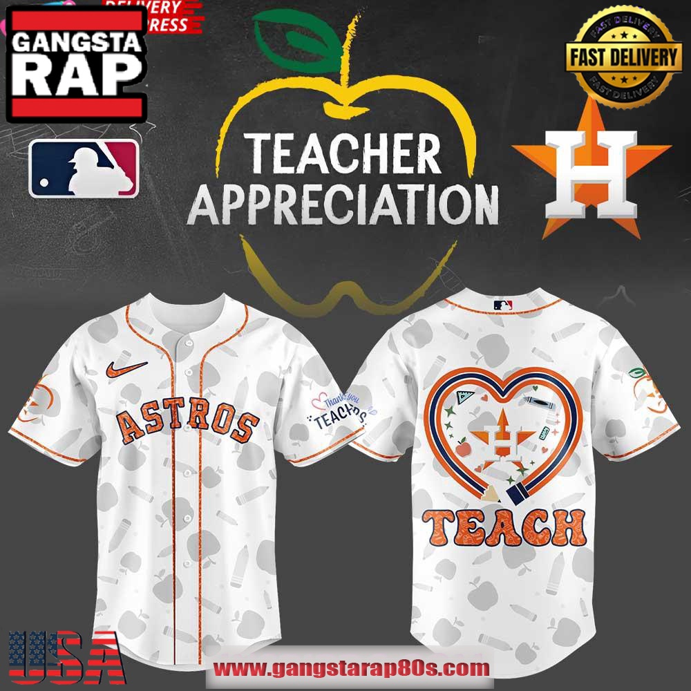 Houston Astros Teacher Appreciation Night Baseball Jersey Shirt Houston Astros Teacher Appreciation Night Baseball Jersey Shirt