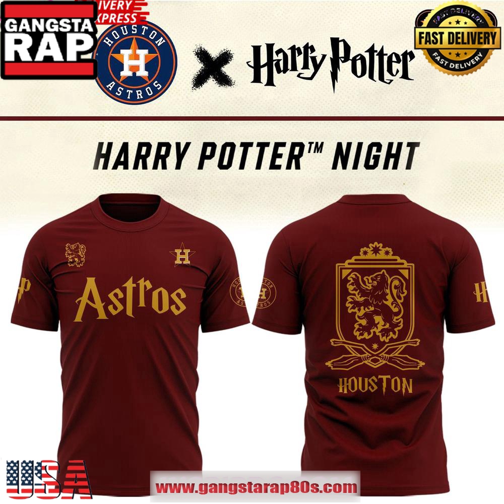 Houston Astros x Harry Potter Night 2025 Collection Shirt