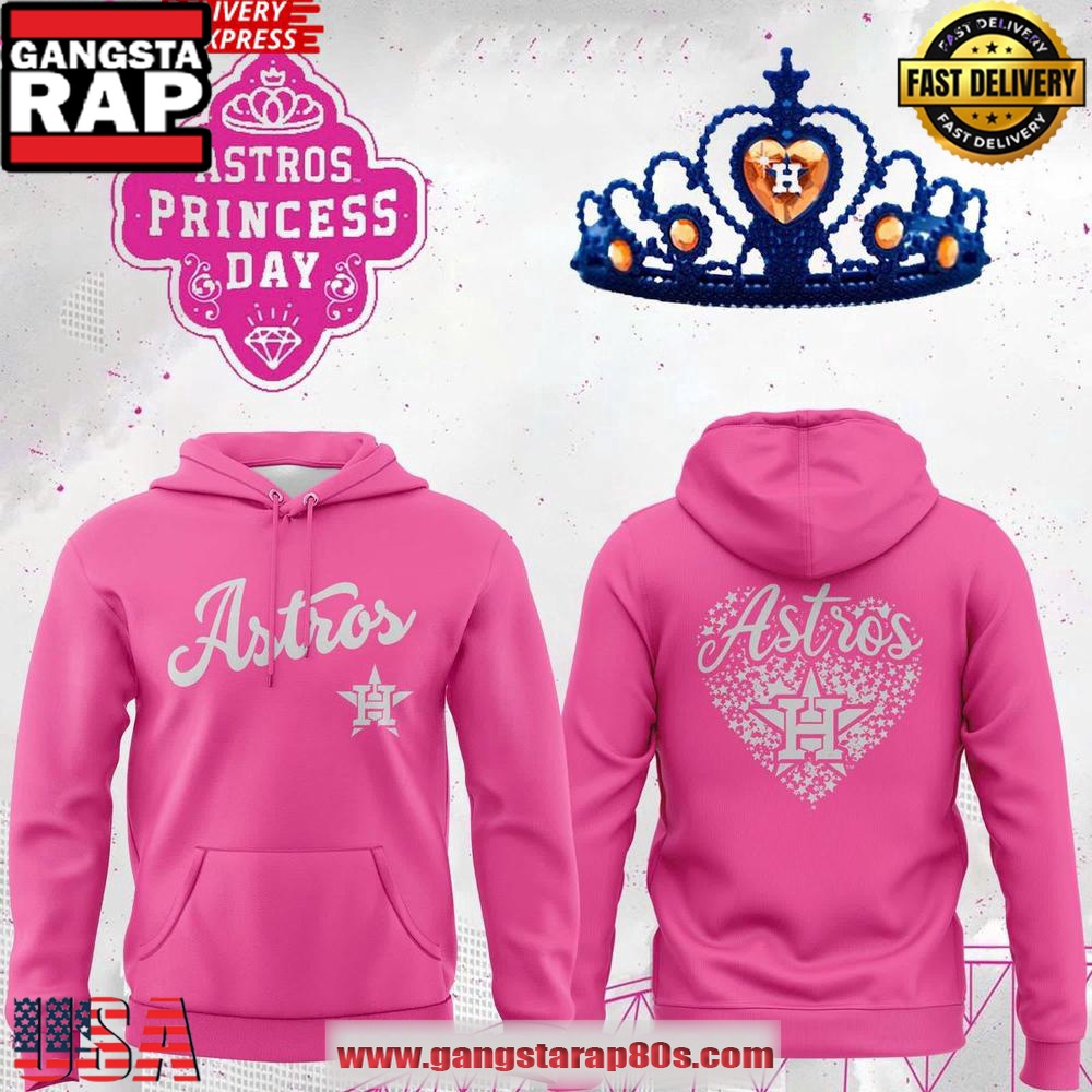 Houston Astros x Princess 2025 All Over Print Hoodie