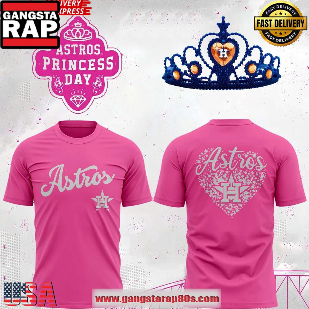 Houston Astros x Princess 2025 Unisex T-Shirt