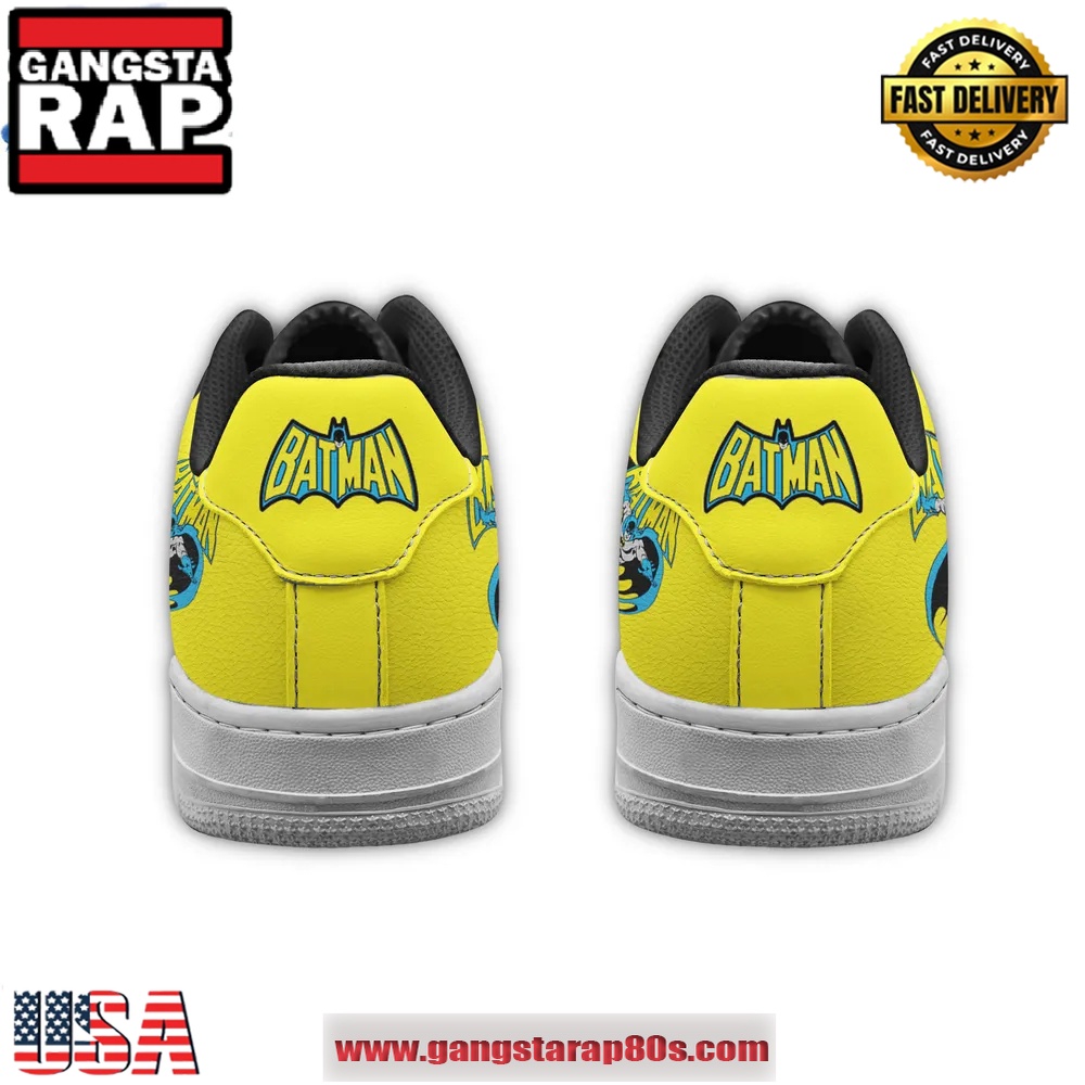 I Am Batman Limited Edition Air Force 1 Running Sneakers Shoes I Am Batman Limited Edition Air Force 1 Running Sneakers Shoes