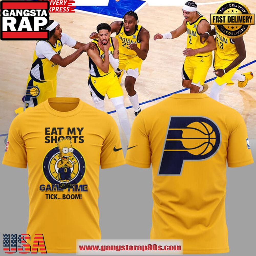 Indiana Pacers x Bart Simpson Legacy Signal Special Unisex T-Shirt Indiana Pacers x Bart Simpson Legacy Signal Special Unisex T-Shirt