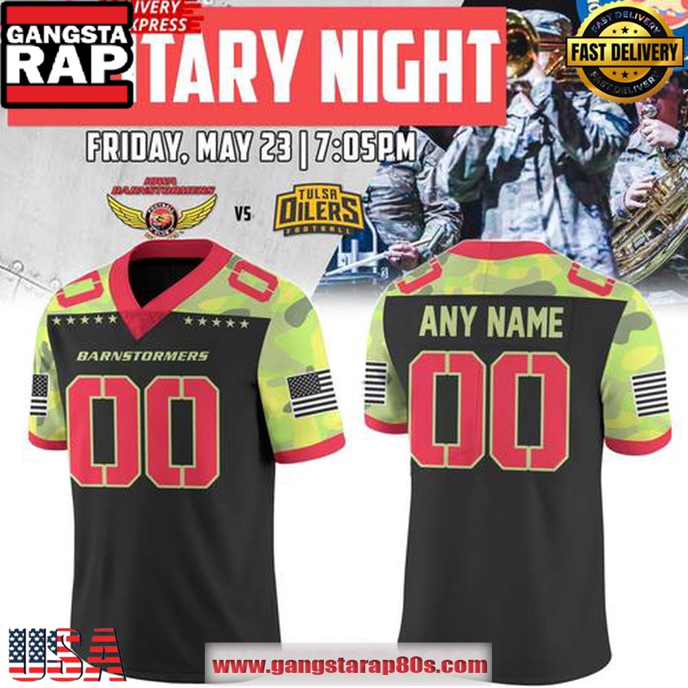 Iowa Barnstormers 2025 Military Night Edition Football Jersey