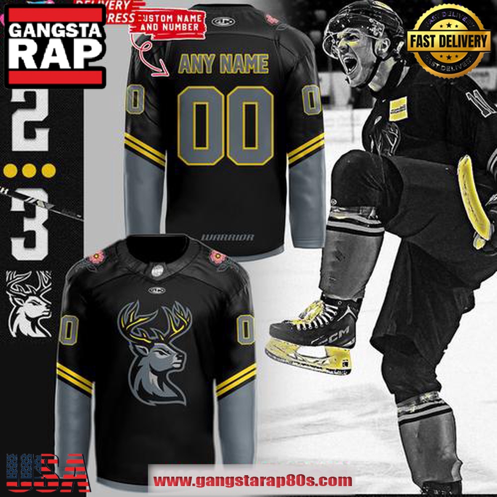 Iowa Heartlanders 2025 Kelly Cup Playoffs Official Custom Hockey Jersey Iowa Heartlanders 2025 Kelly Cup Playoffs Official Custom Hockey Jersey