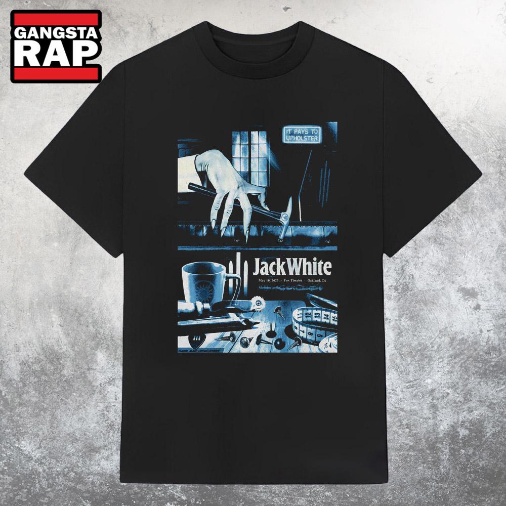 Jack White At Fox Theater In Oakland, CA On May 16 2025 Concert T Shirt