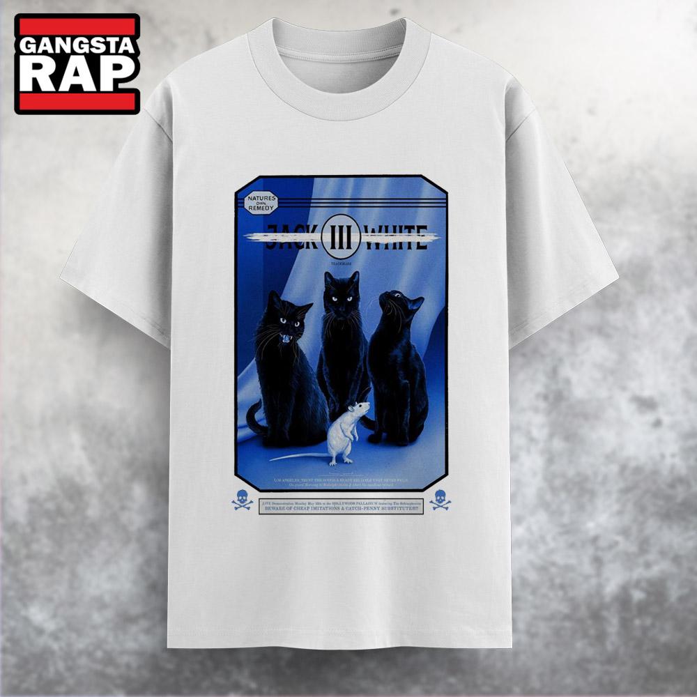 Jack White At Hollywood Palladium In Hollywood, CA On May 12 2025 Tour T Shirt