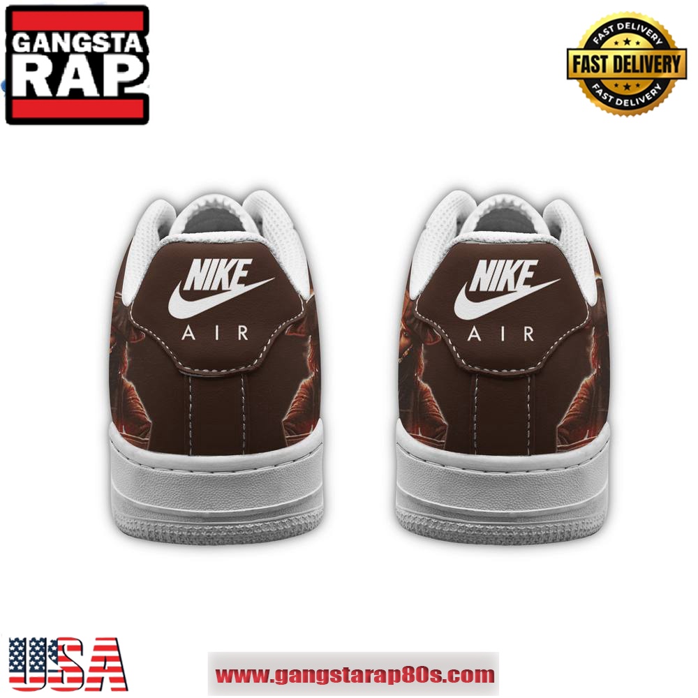 Johnny Depp Signature Limited Edition Air Force 1 Running Sneakers Shoes Johnny Depp Signature Limited Edition Air Force 1 Running Sneakers Shoes