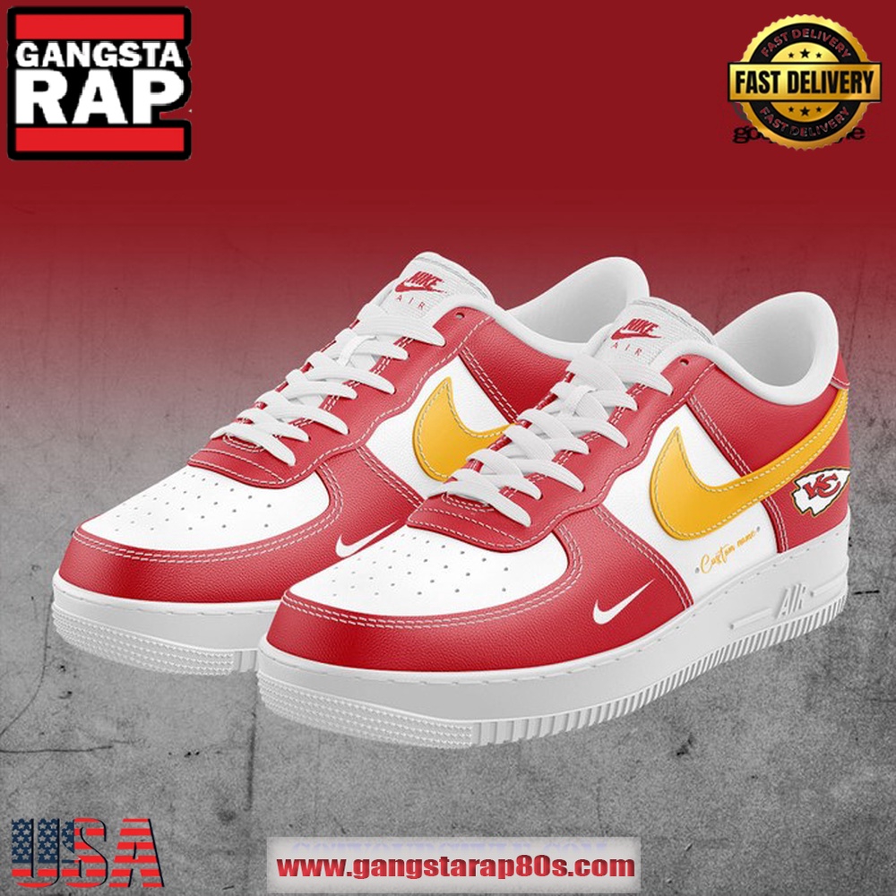 Kansas City Chiefs Custom Name For Fans Limited Edition Air Force 1 Running Sneakers Shoes
