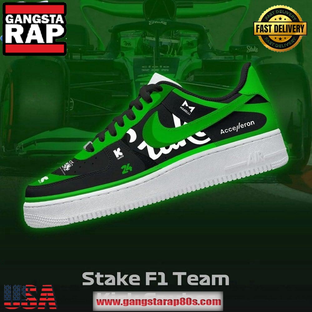 Kick Sauber Formula 1 Stake Air Force 1 Running Sneakers Shoes