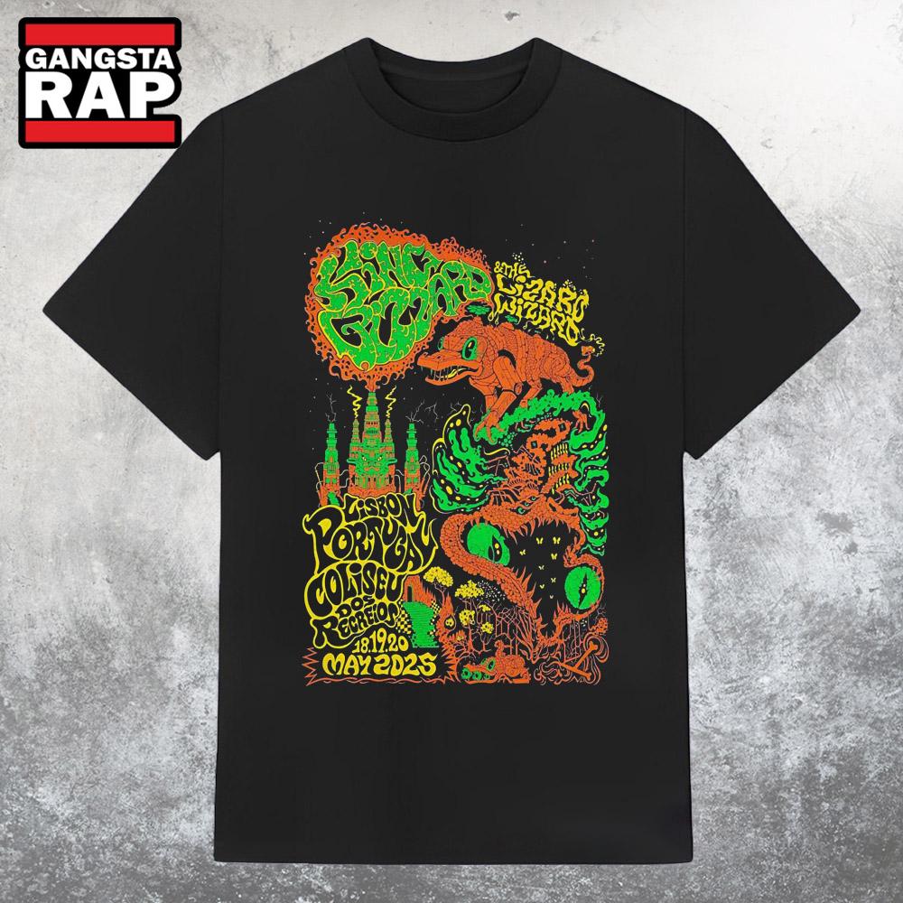 King Gizzard & The Lizard Wizard May 20, 2025 In Lisbon, Portugal T Shirt
