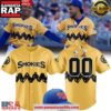 Knoxville Smokies x Peanuts 2025 Limited Edition Custom Baseball Jersey
